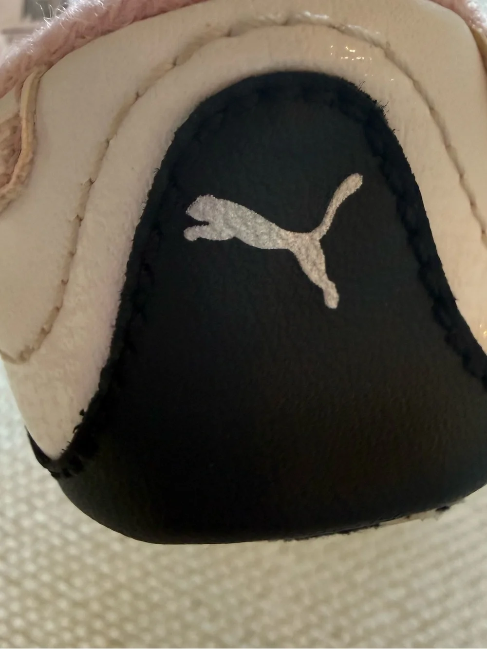 Puma Drift Cat II Crib Infant Sneakers White and Pink - Size 1